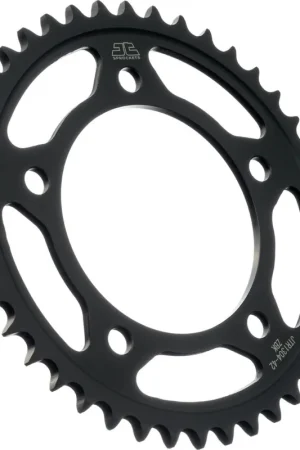 JT SPROCKETS - REAR STEEL 42T BL, 525 - Sprockets - BLACK ZINC FINISH Betrouwbaar